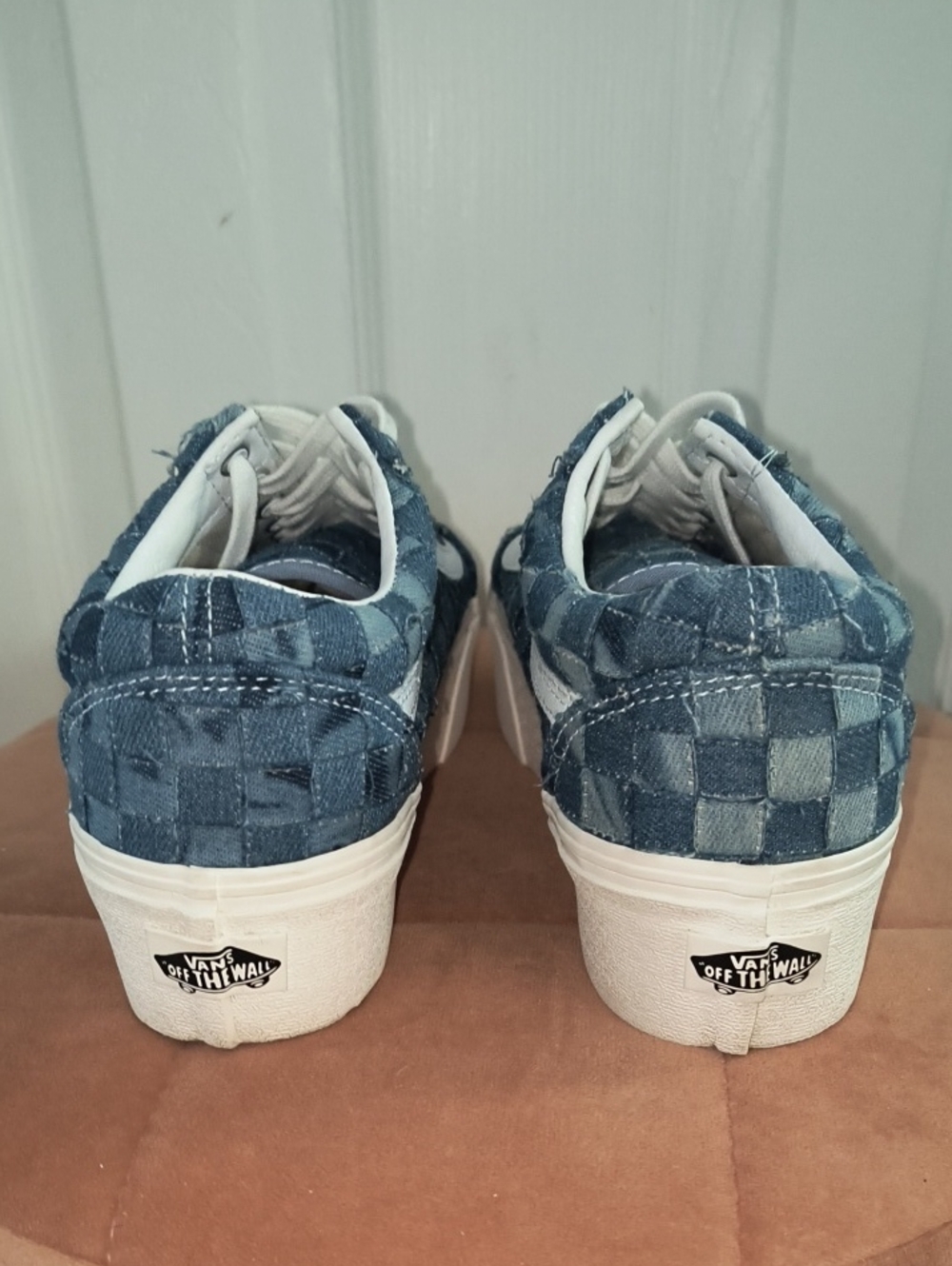 Vans Woven Old Skool Stackform Shoe Size 7 Women's - Picture 6 of 8